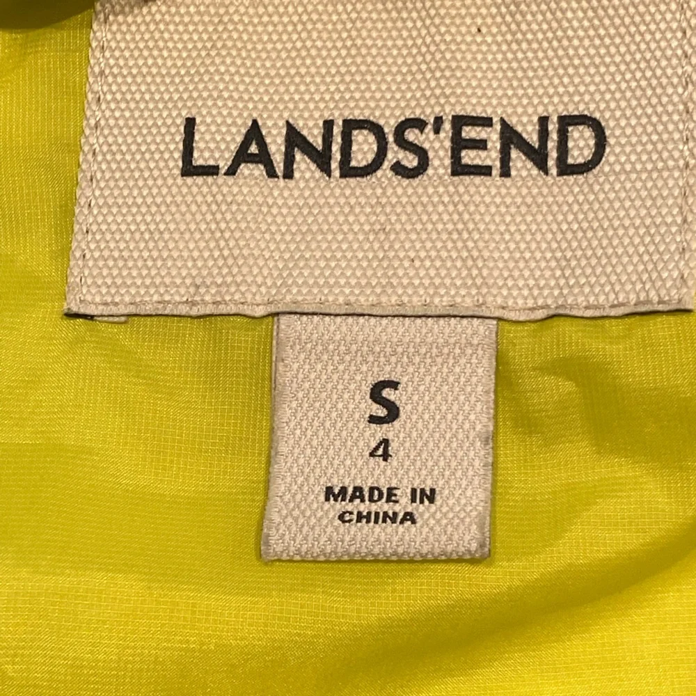Land’s End Coat Blue Puffer Jacket Small Child’s Girl Boy 4